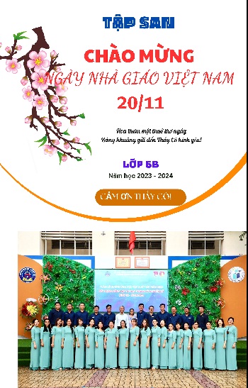 Tập san chào mừng ngày nhà giáo Việt Nam