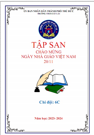 Tập san mừng ngày nhà giáo Việt Nam 20/11