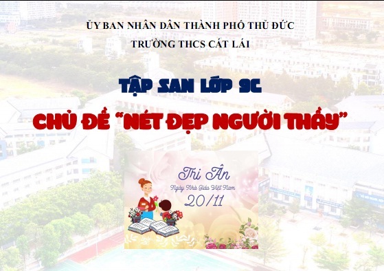 Chủ đề "Nét đẹp người thầy"